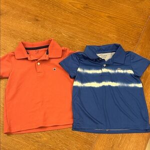 crown & ivy Kids' Polo Shirts in Orange and Blue
